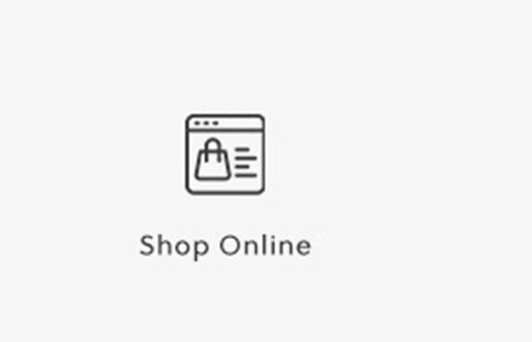 Shop Online | Computer Screen with Purse Icon